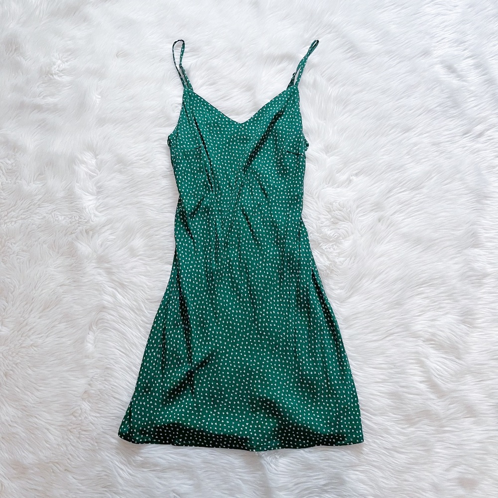 Pacsun Lottie Moss Green Sundress - XS